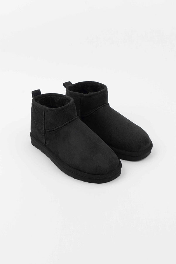 Black ankle boots