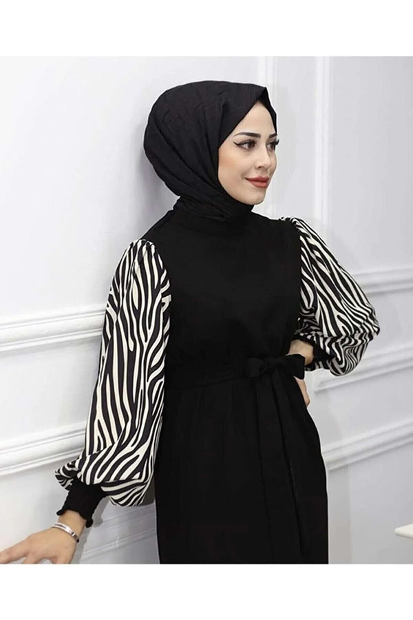 Zebra hijab Dress