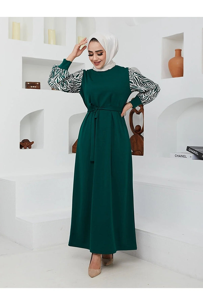 Zebra hijab Dress