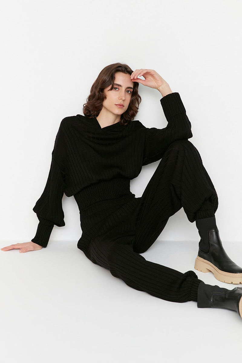 black co-ord set