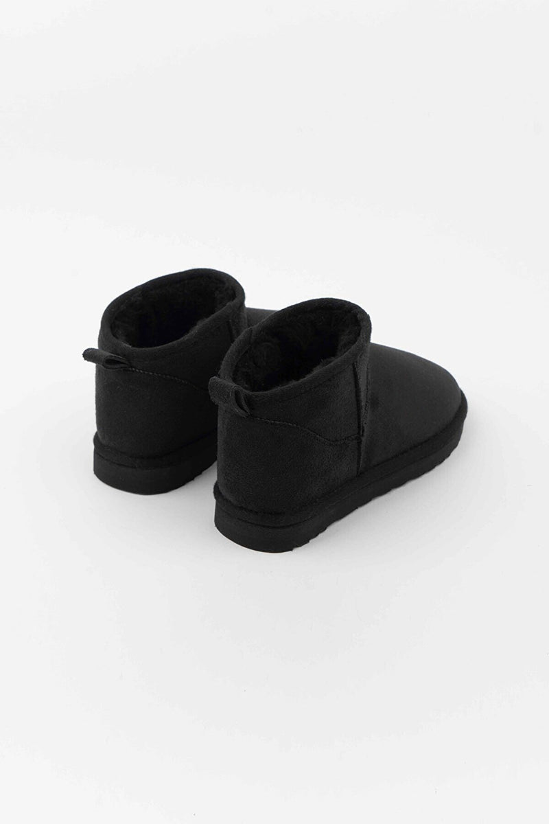 Black ankle boots