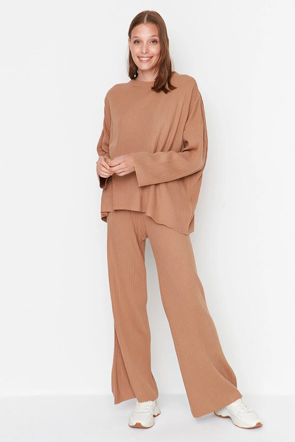 camel matching co-ord set