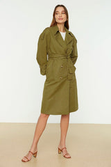 Khaki trench coat - 34