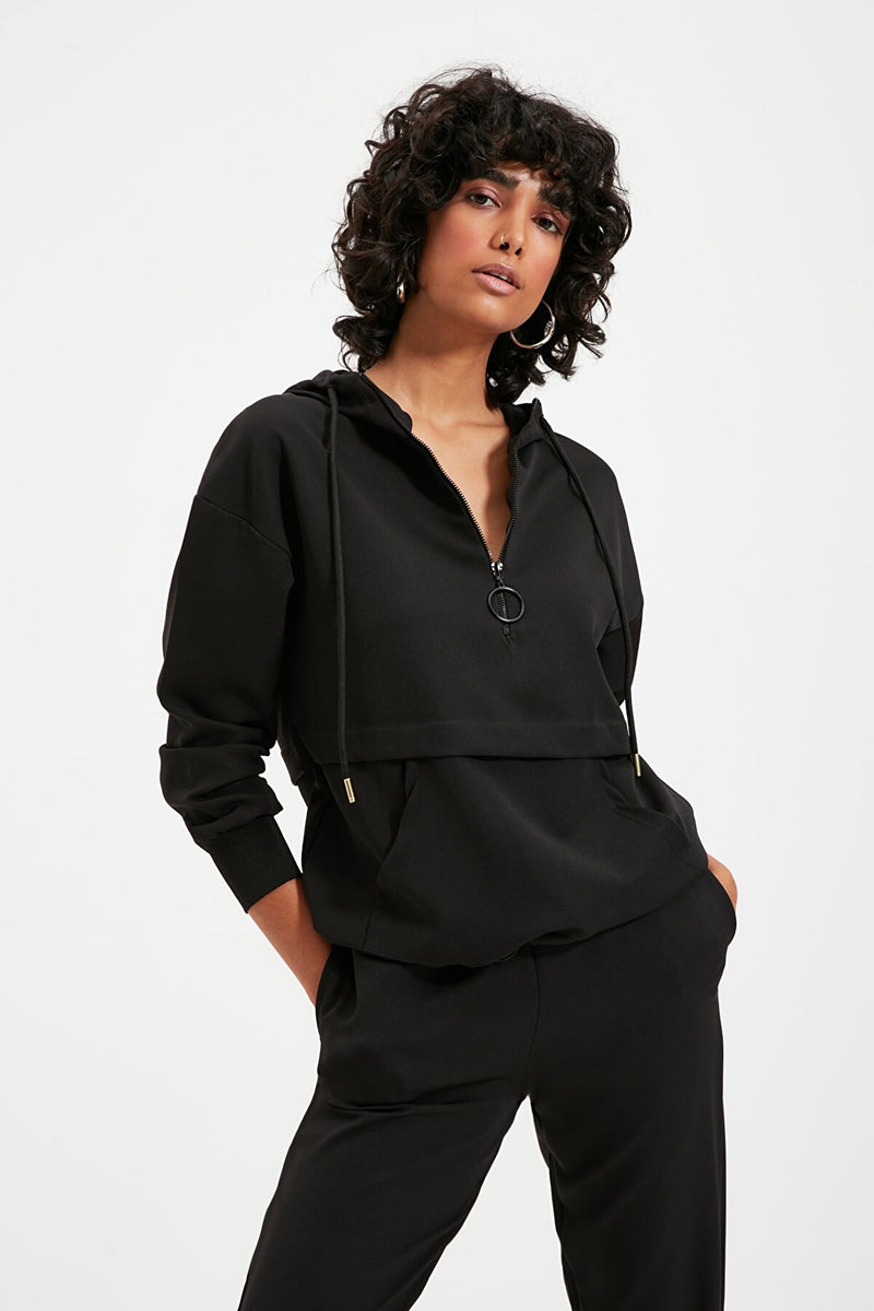 sweatpants and hoodie  set