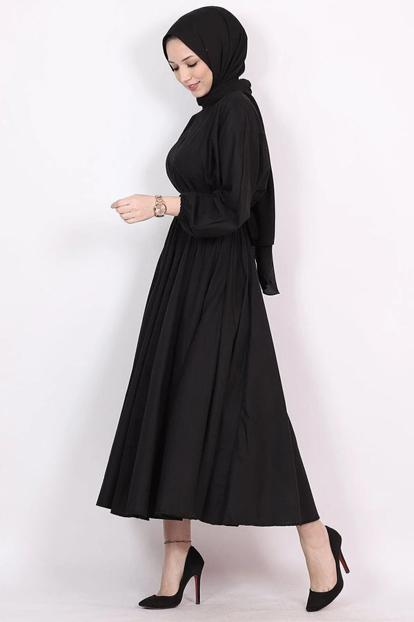 Black hijab Dress