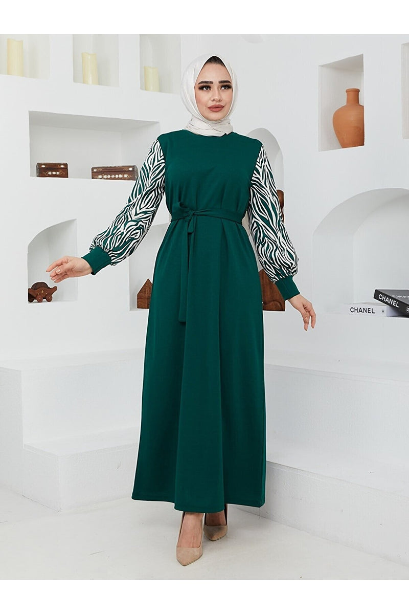 Zebra hijab Dress