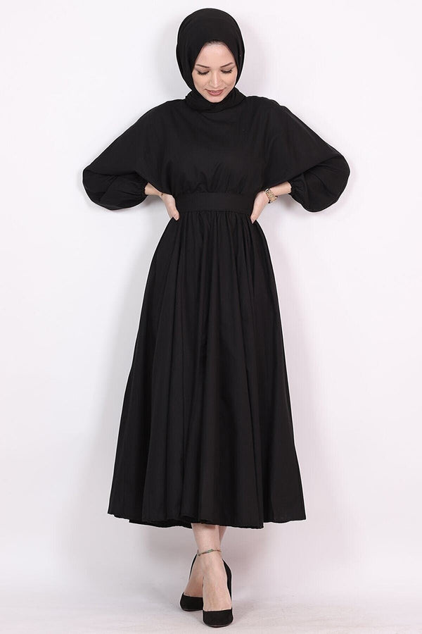 Black hijab Dress
