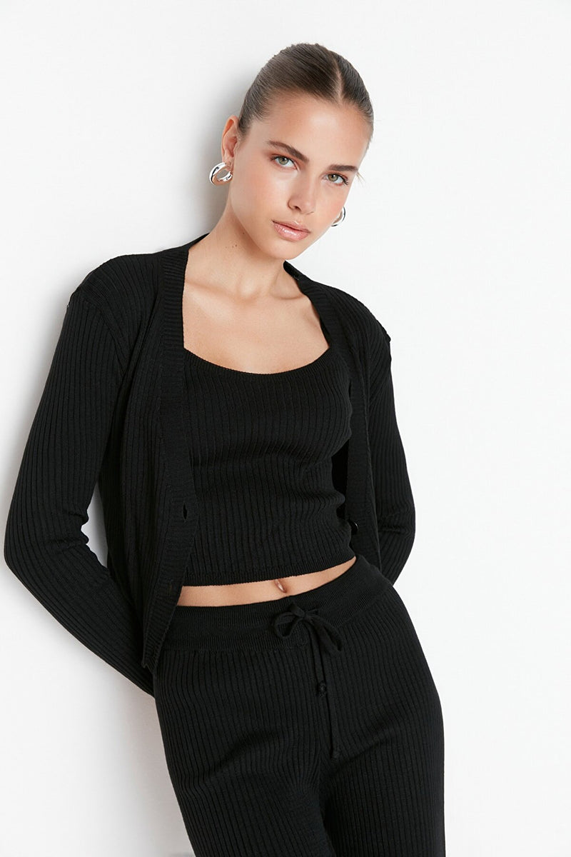 black co-ord set