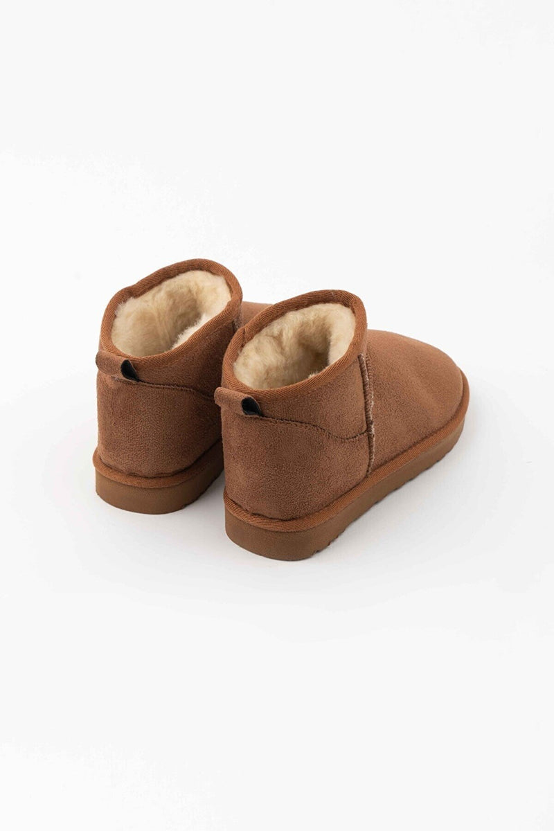 camel ankle boots