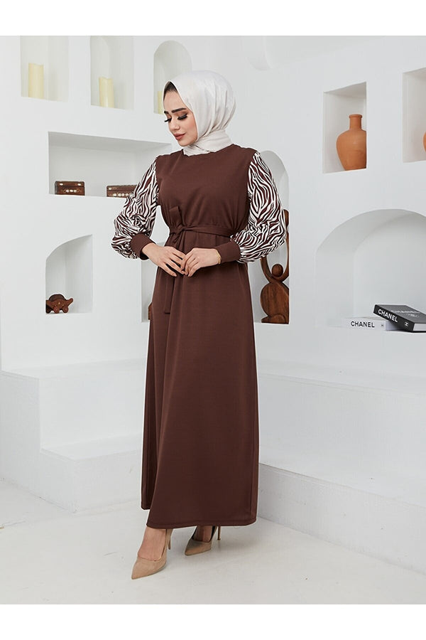 Zebra hijab Dress