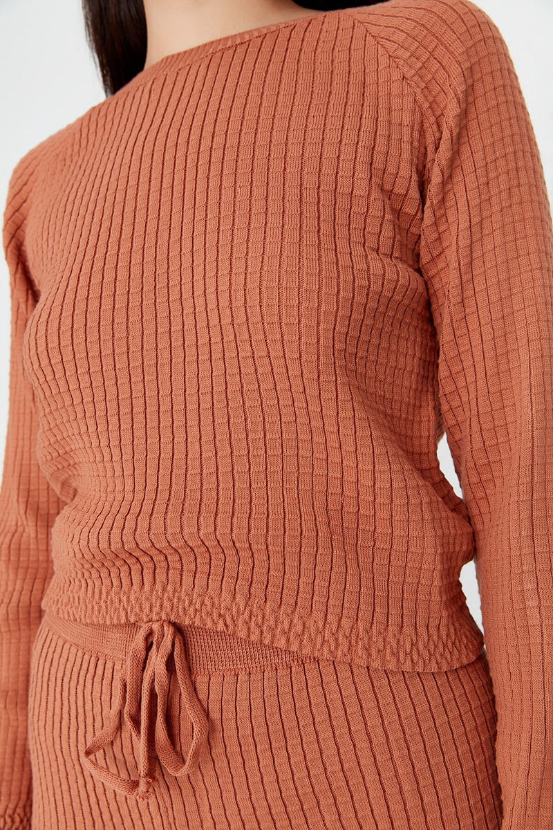 orange co-ord set