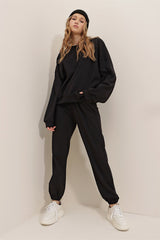black co-ord set