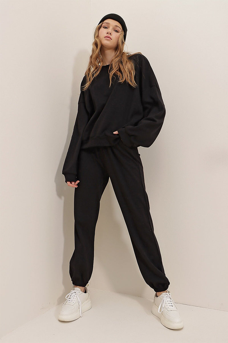 black co-ord set