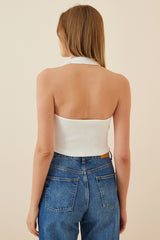 Crop Knitted Top