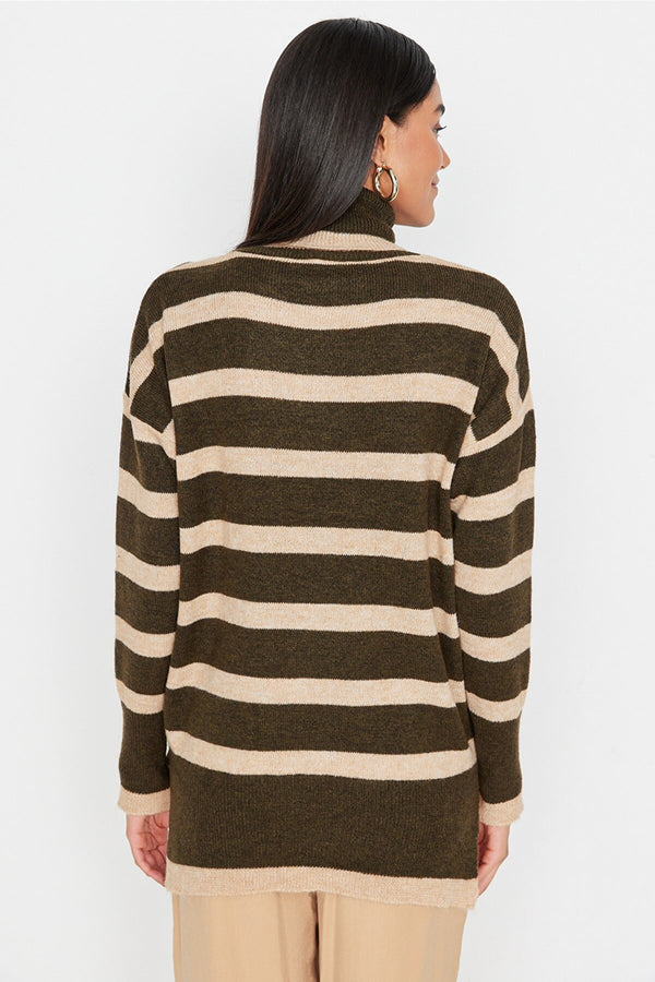 striped sweater top