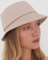 Beige Bucket Hat