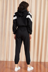 Black Tracksuit Set