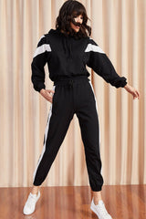 Black Tracksuit Set