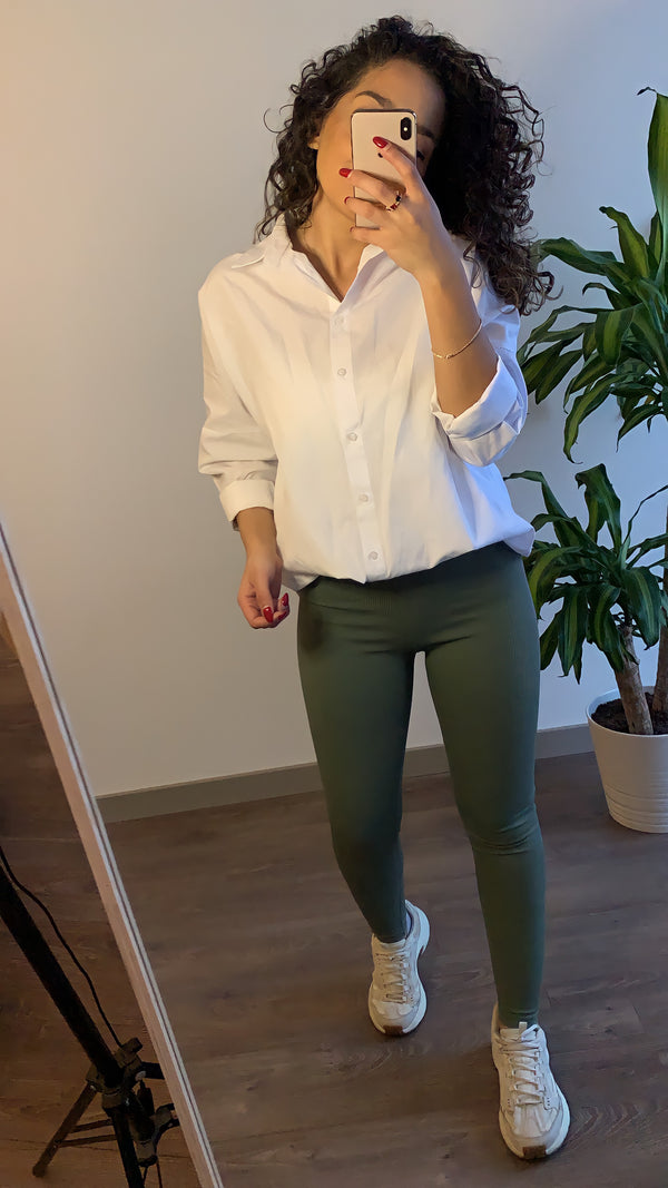 Olive Green Leggings