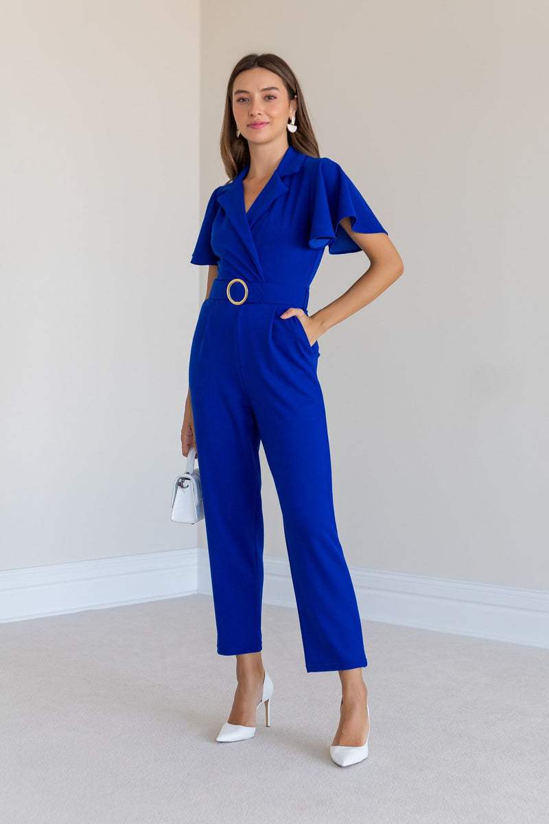 Sleeve Ruffle Classic jumpsuit