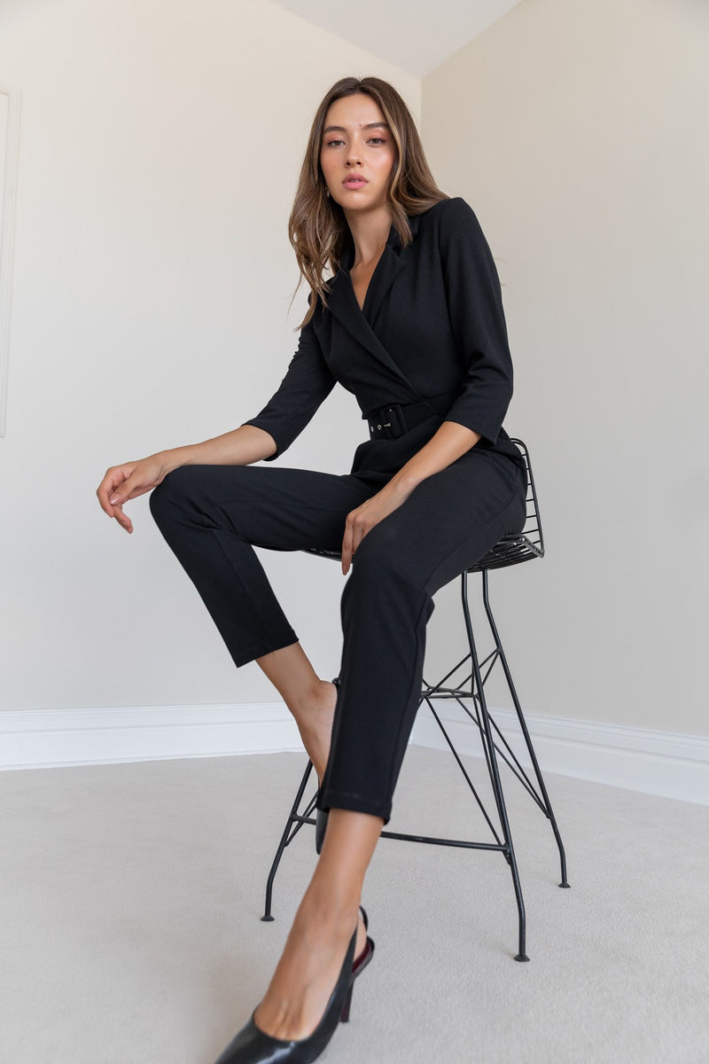 Black Classic jumpsuit