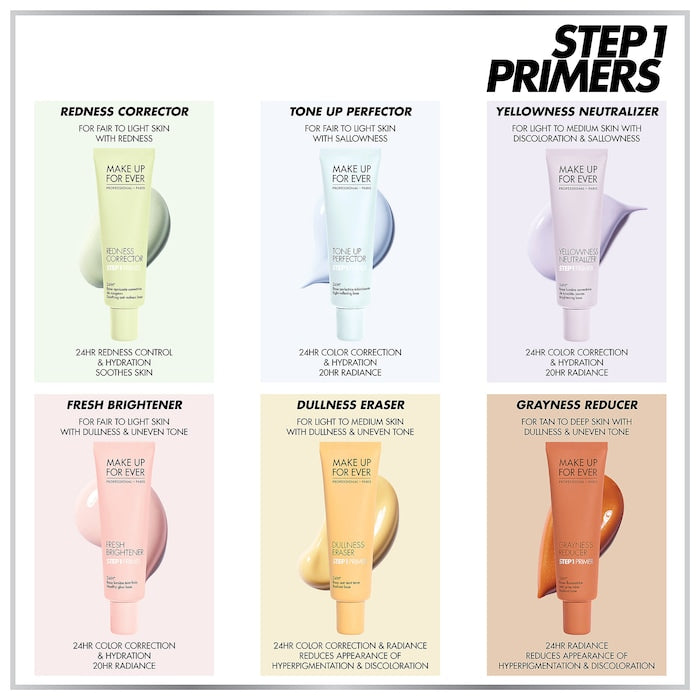 Step 1 Primer Color Corrector - Redness Corrector